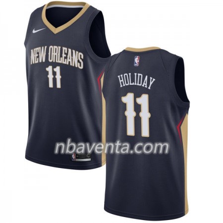Camiseta Hombre New Orleans Pelicans Jrue Holiday 11 Nike 2017-18 Navy Swingman Camiseta Hombre New Orleans Pelicans Jrue Holiday 11 Nike 2017-18 Navy Swingman